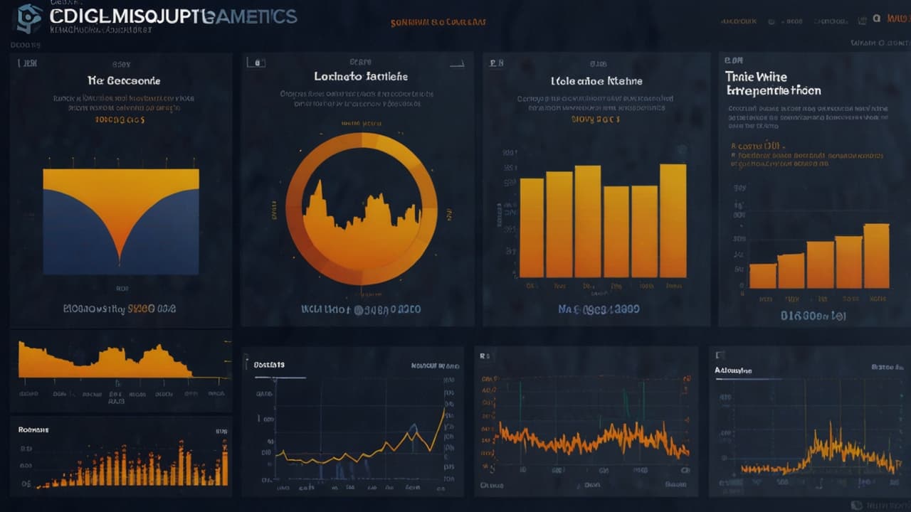 Quality metrics scorecard displaying on-time delivery and client satisfaction