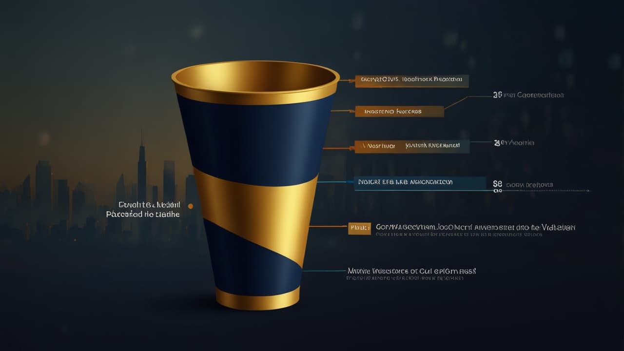 Funnel diagram showing federal Q4 opportunities converting to contract awards